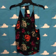 Timing gothic rose floral racerback camisole tank - £12.57 GBP