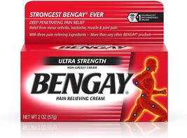 Ultra Strength Bengay Pain Relief Cream, (Pack of 4) - $50.99
