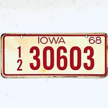 1983 United States Iowa Cereal Box Bicycle License Plate 12 30603 - £13.21 GBP