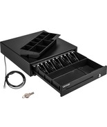 VEVOR Cash Register Drawer, 16&quot; 12 V, for POS System with 5 Bill 8 Coin ... - $2,178.22 MXN