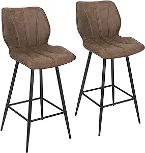 24&quot; Swivel Bar Stools, Metal Barstools Counter Stools Chair - Set Of 2 -... - $229.99