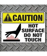 Hot Surface Do Not Touch Caution High Quality 6 mil Vinyl Decal Long Las... - €5,09 EUR+ Hot Surface Do Not Touch Caution High Quality 6 mil Vinyl Decal Long Las... - €5,09 EUR+