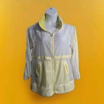 Calvin Klein Performance Rain Jacket With Hood Yellow Women's Size Medium - $19.75