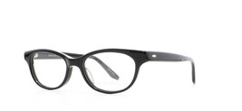 Barton Perreira SHERILYN Shiny Black Eyeglasses BLA 49mm - $113.05