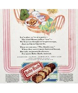 1929 Baby Ruth Curtiss Advertisement Antique Candy Bar Ephemera - $39.99