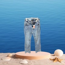 Judy Blue Jeans Womens 11/30  Boot Cut Raw Hem High Waist Stretch NEW - £35.17 GBP