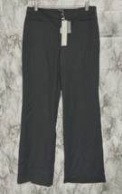 Ann Taylor  NWT-Margo Wool Spandex Black wide leg Pants Women size 8 - £69.90 GBP