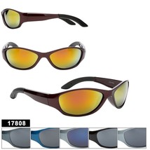 Mens Sport Plastic Fashion Style 17808 UV400 Sunglasses with Smoke Lens - $7.99