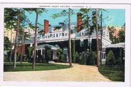 New Jersey Postcard Lakewood Georgian Court College  - $4.79