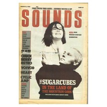 Sounds Magazine March 12 1988 npbox224 The Sugarcubes  - Iron Maiden - Heart - C - £7.74 GBP
