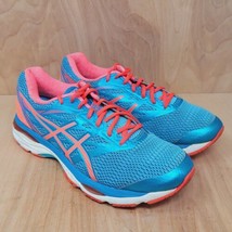 Asics Womens Sneakers Size 10 D GEL Cumulus 18 Blue Running Training Shoes T6C9N - £26.52 GBP