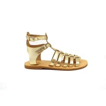 Handmade leather classic sandals unisex confort gift for her - $80.00