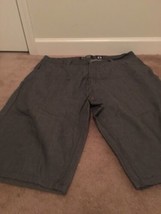 Evolution Gray Jean Shorts Pockets Zip Button Men&#39;s Big &amp; Tall Size 44 - $49.24