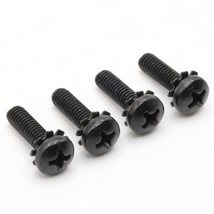 Replacement Screw Compatible With Lg Base Stands Fab30016124 - Set Of 4 - £11.78 GBP