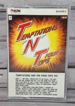 Temptations and The Four Tops TNT Cassette Tape Motown Canada 1986 832498-4 VTG - £1.61 GBP