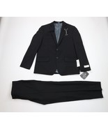 New Streetwear Mens Size 40 Short Slim Fit 2 Piece Stretch Wedding Suit ... - €187,60 EUR