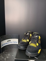 Authenticity Guarantee 
Nike Air Jordan 4 Retro GS &#39; Thunder 2023 size 7... - £242.90 GBP