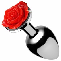 Booty Sparks Red Rose Anal Plug, Medium - $21.37