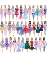 10 Pcs Doll Accessories Shiny Fishtail Outfit Dress Handbag For Barbie D... - £8.35 GBP+