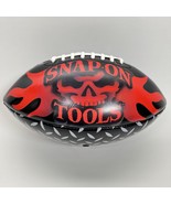 Snap On Tools Football Skulls Flames Black &amp; Red Limited Edition W/ Defect - $17.81