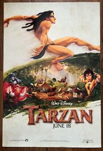 Walt Disney&#39;s TARZAN (1999) Double-Sided Advance One-Sheet  - $102.67 CAD