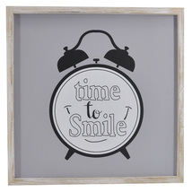 TX USA Corporation Wooden Time to Smile Decorative Wall Art - $30.84