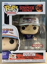 Funko Pop Stranger Things Dustin 1249 Exclusive - £32.05 GBP