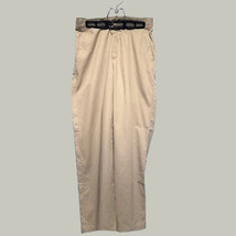 Wrangler Khaki Pants Mens 30&quot;W X 30&quot;L Flat Front Timber Creek Tan - £9.16 GBP