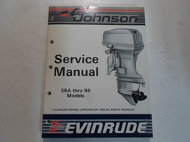 1987 Johnson Evinrude 35A Thru 55 Modèles Service Réparation Shop Manuel OEM X - £33.77 GBP