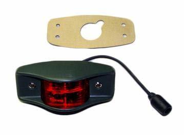 Military Side Marker Light, Green Body- Red Lens, fits 7261919-1 M Serie... - $34.95