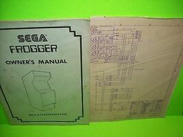 Sega Frogger Original 1981 Video Arcade Game Service Owners Manual Made ... - $25.91