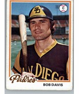 1978 Topps 713 Bob Davis  PR San Diego Padres - $1.35 CAD
