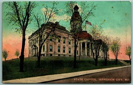 State Capitol Building Jefferson City Missouri MO UNP Unused DB Postcard H2 - £3.85 GBP