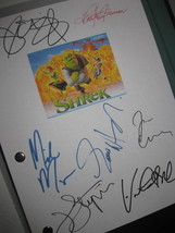 Shrek Signed Movie Film Script Screenplay X7 autograph Mike Myers Eddie Murphy C - £15.92 GBP