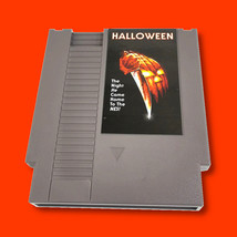 Halloween nintendo nes game cart.color.  1 thumb200