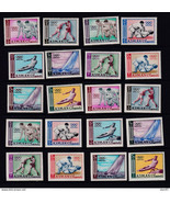 Ajman 1965 Mi31-40 (A+B) Perf+Imperf MNH/MH Olympics Tokyo 15917 - £15.57 GBP