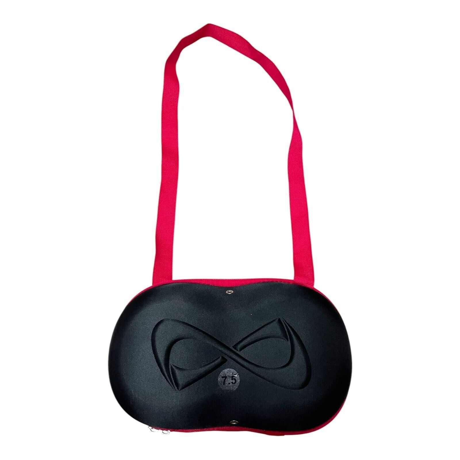 Nfinity Cheer Shoe Case - Leopard Print - Portable Molded Sateen Case - ... - $15.10