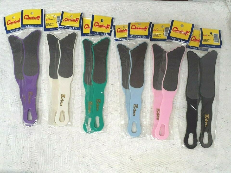 (1) Christina MJ Accessory Collection Eden Pedicure File - Various Colors - $1.79