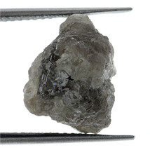 BIG Earth Mined Grey Color Raw Natural Rough Loose 7.02 Carat Diamond - £102.95 GBP