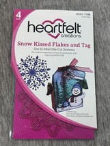 Heartfelt Creations Snow Kissed Flakes and Tag Cutting Dies HCD1-7108 4p... - €21,38 EUR