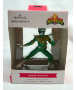 Hallmark Mighty Morphin Power Rangers GREEN RANGER 3" CHRISTMAS TREE ORN... - $16.34