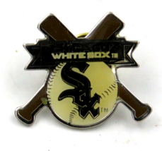 Vintage 1990s Chicago White Sox Lapel Pin Hat Button - £7.78 GBP