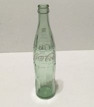 Empty vintage 16 oz size glass coca cola bottle return for deposit coke ... - $19.75