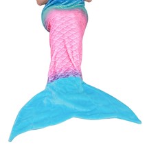 Adults Mermaid Tail Blanket , Ladies Mermaid Tail Blanket, Mermaid Tail Blankets - £25.45 GBP