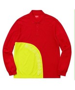 SUPREME Corner Arc Mens Pullover Sweatshirt Red Yellow/Size:M/Authentic ... - £134.32 GBP