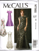 McCall's M7865 Misses 14 to 22 Special Occasion Dress Uncut Sewing Pattern - £13.12 GBP