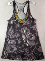 Julie&#39;s Closet Tank Top Womens Large Multi Floral Sleeveless Round Neck ... - £14.66 GBP