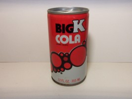 BIG K COLA  12oz STEEL CAN CINCINNATI, OHIO  VINTAGE - £9.91 GBP