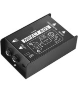 Professional Direct Box Single Channel Passive DI-Box Direct Box for Car - $63.41 CAD