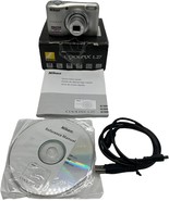 Silver Nikon Coolpix L27 16-Megapixel Digital Camera. - $190.65 CAD